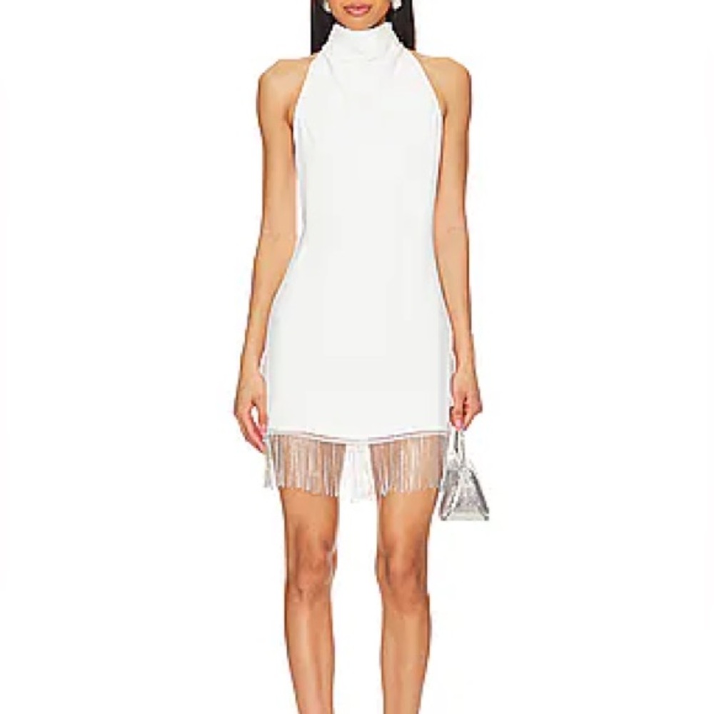 AMANDA UPRICHARD X REVOLVE ALMA DRESS IN IVORY